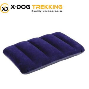 x-dog trekking blue pillows on rent