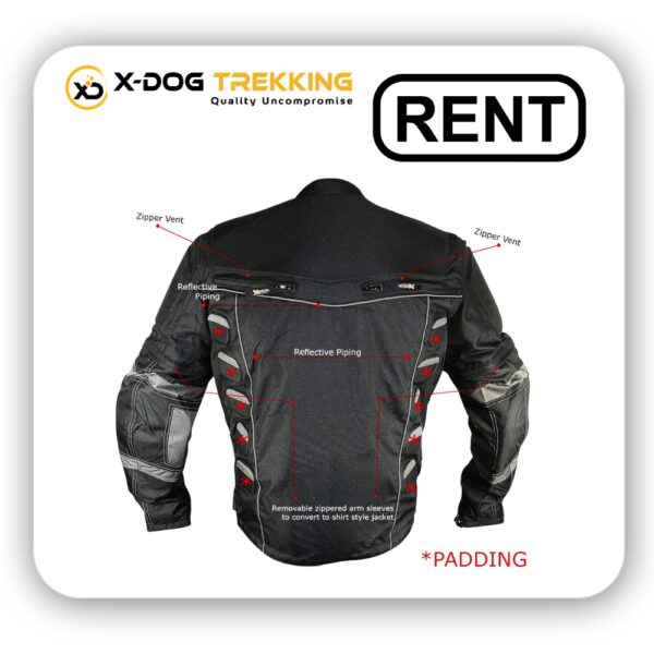 Motorcycle Riding Jacket on Rent In Bangalore - Image 7