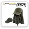 Sun Cap With Neck Protection Sun Cap With Neck Protection For Trekking On Rent