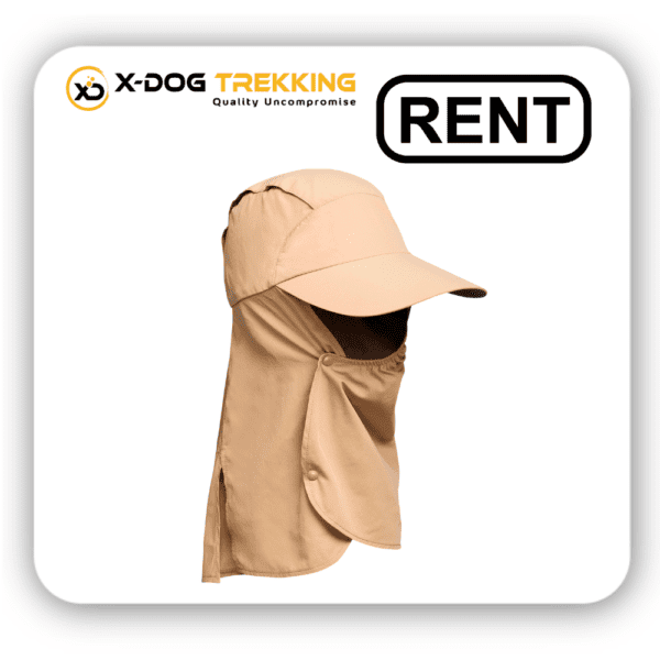Sun Cap With Neck Protection For Trekking On Rent