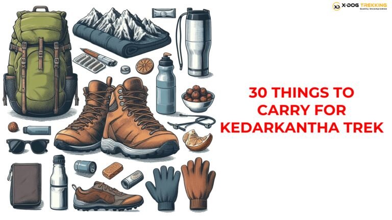 Things To Carry For Kedarkantha Trek