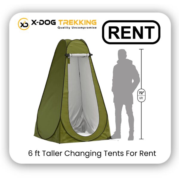 clothes changing tent