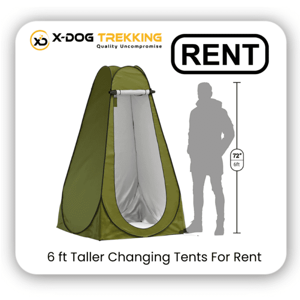 clothes changing tent