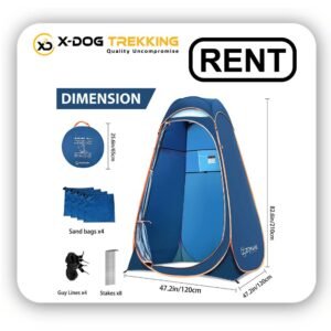 clothes changing tent - rental