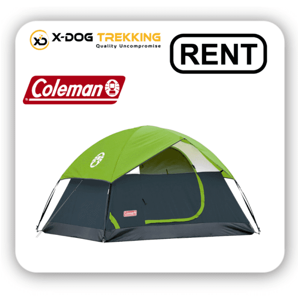 coleman sundome four person tent for rent