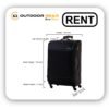 American Tourister Jamaica 80 Cms Large Luggage Trolley On Rent American Tourister Jamaica 80 Cms Large Luggage Trolley On Rent