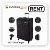 American Tourister Large Luggage Trolley Bag On Rent for Travel American Tourister Large Luggage Trolley Bag On Rent for Travel