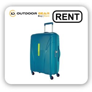 American Tourister Luggage Trolley Bag On Rent with TSA Lock