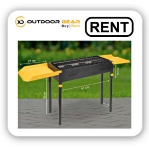 Foldable Charcoal Barbeque Grill on Rent in Bangalore With 3Kg free Charcoal