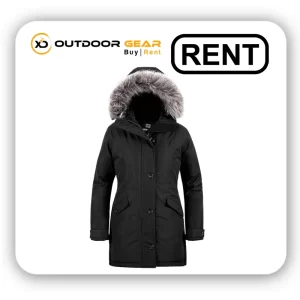 Rent winter Jacket - Hooded Winter Coat Waterproof Warm Long Puffer Jacket For Rent In Bangalore