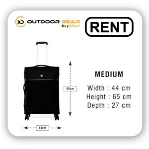 Medium Size Luggage Trolley Bag On Rent for Travel (1)