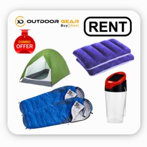 3 Person Camping Gear Combo on Rent In Bangalore