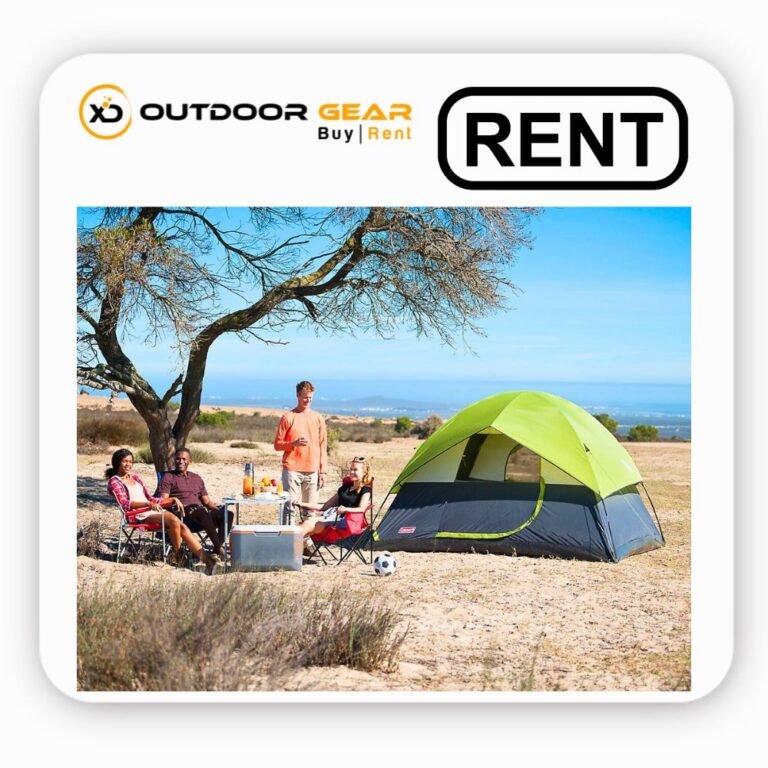 Coleman Dome 3 Person Camping Tent Rental at Outdoor Gear