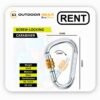 Carabiner Hook Heavy Duty On Rent In Bangalore - Adventure Gear -1 Carabiner Hook Heavy Duty On Rent In Bangalore - Adventure Gear -1