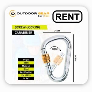 Carabiner Hook Heavy Duty On Rent In Bangalore - Adventure Gear -1