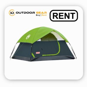 Coleman Dome 3 Person Camping Tent Rental Bangalore
