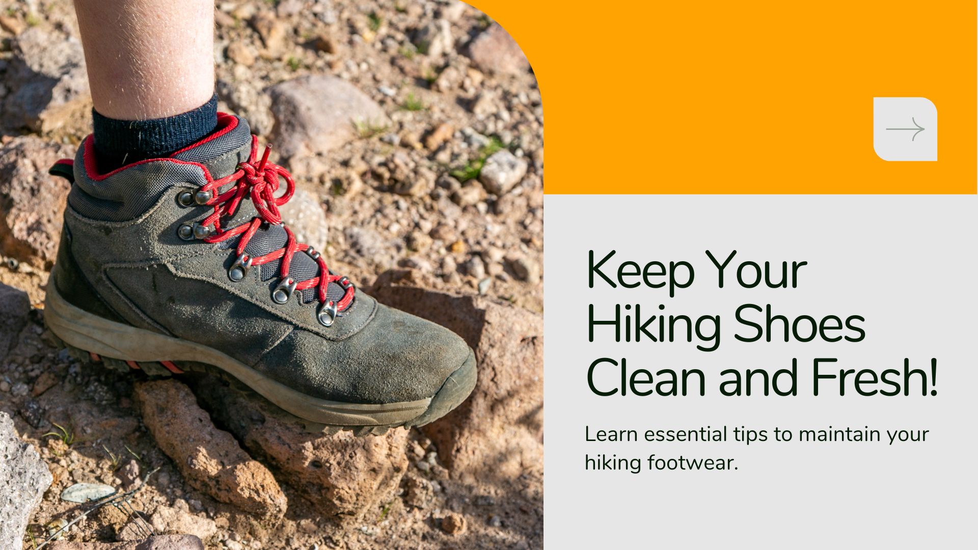 How to Clean Hiking Shoes?