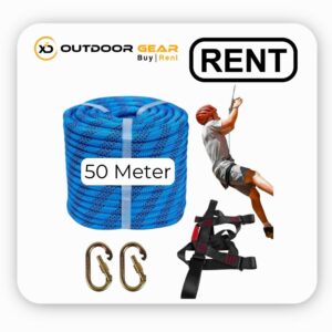 Rent 50m Top-Quality Rope for Adventure Sports at Outdoor Gear Bangalore