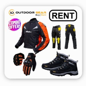 Rent Your Riding Gear Combo Near Me (Pack 3) Bangalore!