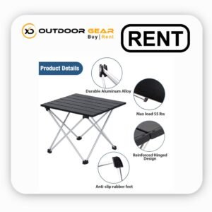 Camping Table for Rent in Bangalore - Foldable & Portable
