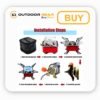 Mini Camping Stove w_ Remote Gas Canister (1 FREE Fuel!) - Pack Light, Hike Far (3) Mini Camping Stove w/ Remote Gas Canister (1 FREE Fuel!) - Pack Light, Hike Far