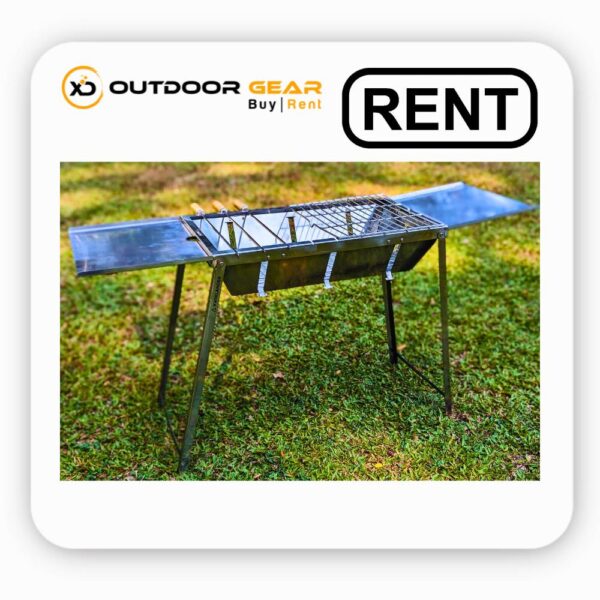 Portable Grill On Rent In Bangalore for 12+ Persons Including 3kg Coal Free