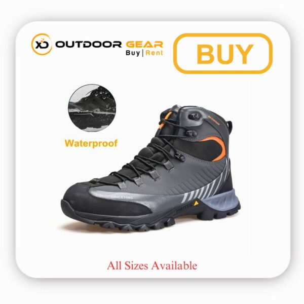 Shop Humtto Men's Waterproof Leather Hiking Boots Durable & Supportive