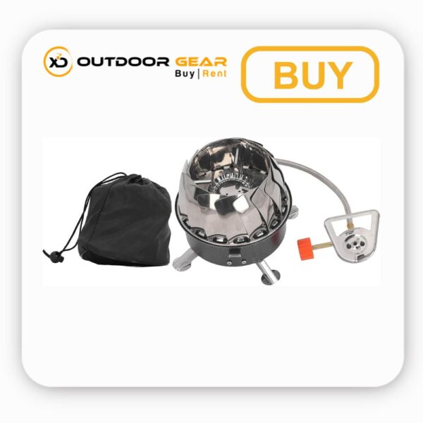 Buy Mini Portable Wired Camping Gas Stove with 1 Cylinder Free