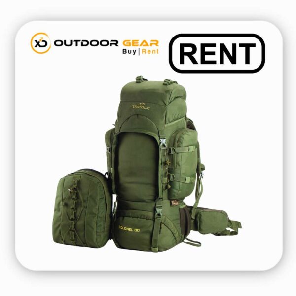 Tripole colonel 70 litre rucksack on rent bangalore (3)