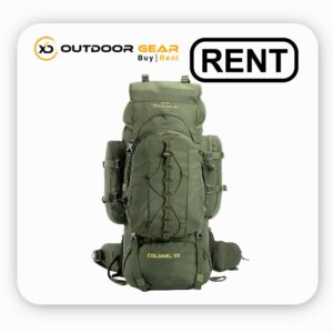 Tripole colonel 95 litre rucksack on rent bangalore