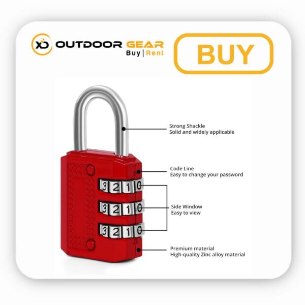 buy 3 numbers digit combination lock in bangalore