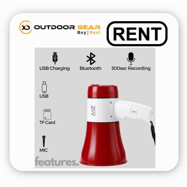 megaphone with loud speaker on rent in bangalore