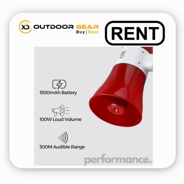 megaphone with loud speaker on rent in bangalore