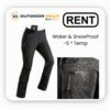 trekking pant for Men and Women On Rent in Bangalore -5°C Trekking Pant for Men and Women on Rent in Bangalore