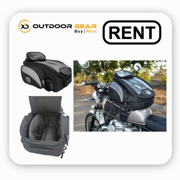 25l magnetic tank bag for bike riding on rent in Bangalore