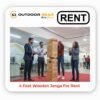 Rent 4 Feet Wooden Jenga for Endless Fun and Entertainment (1) Rent 4 Feet Wooden Jenga for Endless Fun and Entertainment