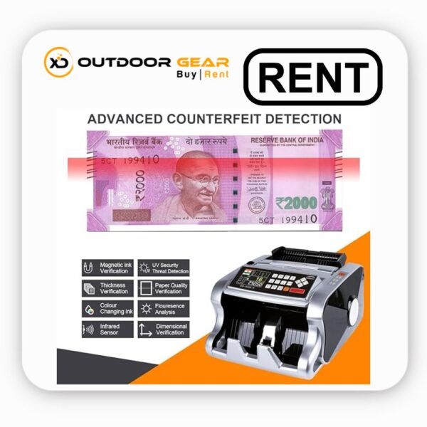 Rent Fully Automatic Mix Note Counting Machine with Fake Note Detection in Bangalore - Outdoor Gear