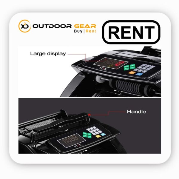 Rent Note Counting Machine with Fake Currency Detection in Bangalore - Outdoor Gear Rentals