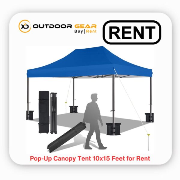 Rent 10x15 Feet Pop-Up Canopy Tent in Bangalore _ Outdoor Gear