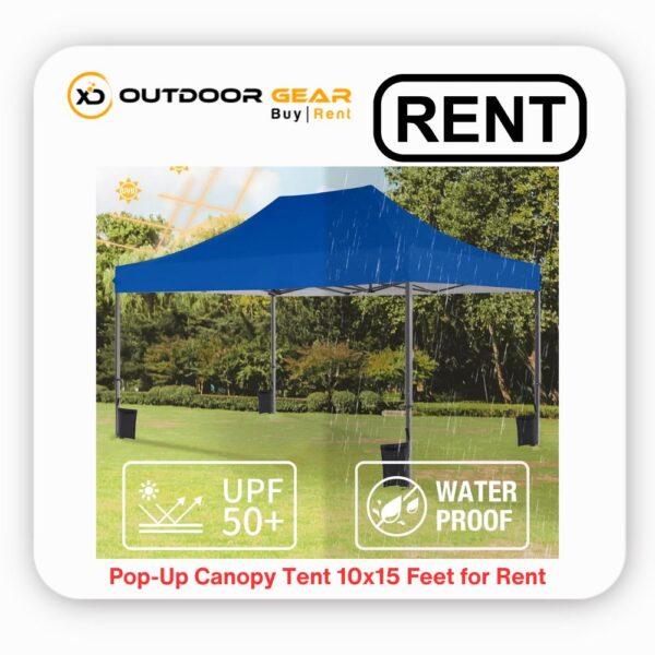 Rent 10x15 Feet Pop-Up Canopy Tent in Bangalore _ Outdoor Gear