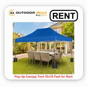 Rent 10x15 Feet Pop-Up Canopy Tent in Bangalore _ Outdoor Gear