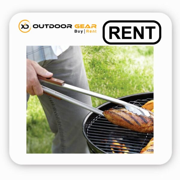 Stainless Steel BBQ Grill Tongs on Rent in Bangalore – Outdoor Gear