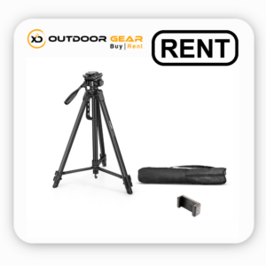 Foldable Tripod Stand with Phone Holder & 360° Ball Head on Rent Bangalore