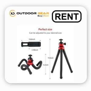 Rent 360° Rotating Ball Head Tripod for All DSLR Cameras (4)