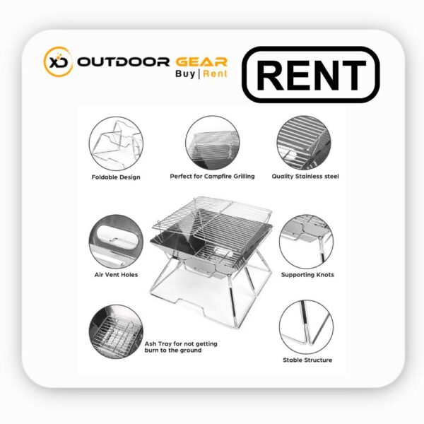 Bonfire Pit for Camping on Rent in Bangalore – Outdoor Gear
