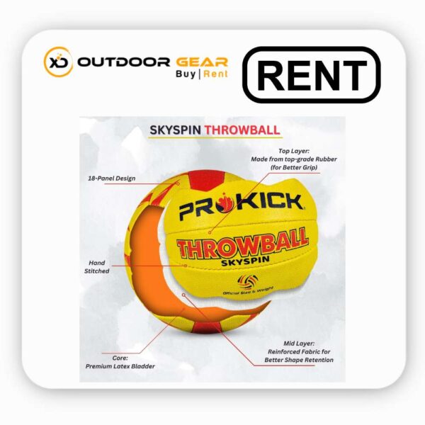 Throw Ball on Rent in Bangalore for Indoor and Outdoor Surfaces - Image 2