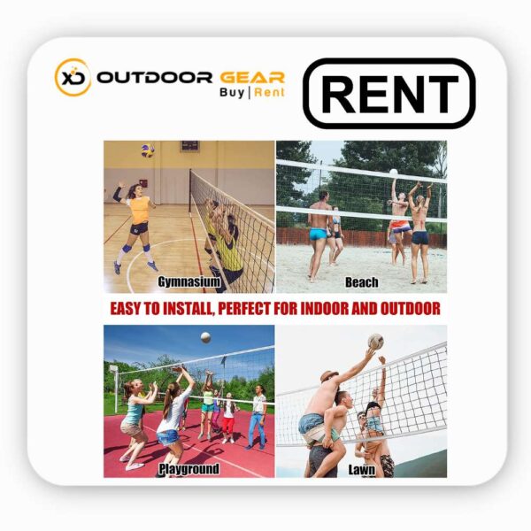 Volleyball, Throwball & Shuttlecock Net on rent in Bangalore (3)
