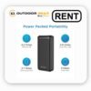 Rent 20000mAh Fast Charging Power Bank in Bangalore – Triple Output, Flight-Safe & Fast Charging