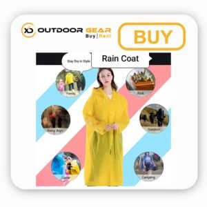 Buy Unisex Waterproof Rain Coat Hooded Full Sleeves at just ₹199 (2)