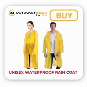 Buy Unisex Waterproof Rain Coat Hooded Full Sleeves at just ₹199
